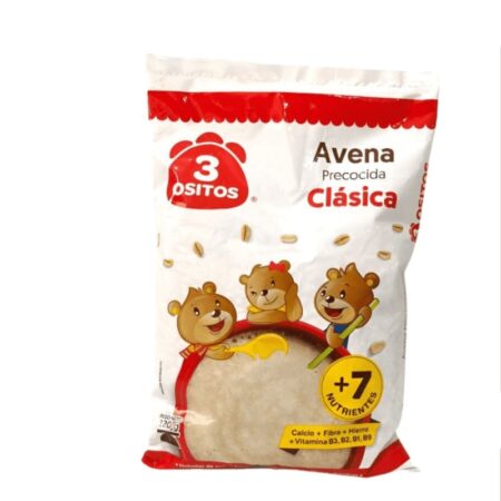 3 Ositos Avena Precocida Clasica x 100 gr.