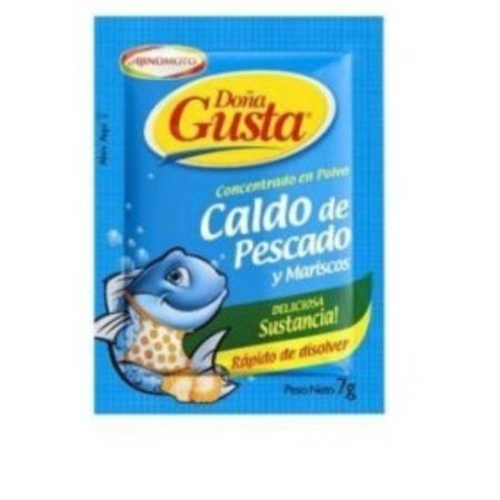 Compra Caldo Sabor A Pescado Y Mariscos Dona Gusta X7gr en Grillo Market Cajamarca