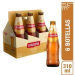 Cerveza Cusqueña Dorada Six Pack Botella 310 ml