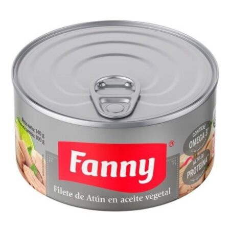 Filete de Atún en Aceite Vegetal FANNY Lata 140g