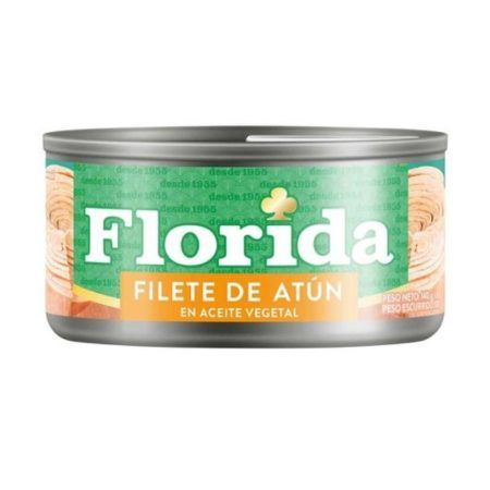 Compra Filete De Atun En Aceite Vegetal Florida Lata X140g en Grillo Market Cajamarca