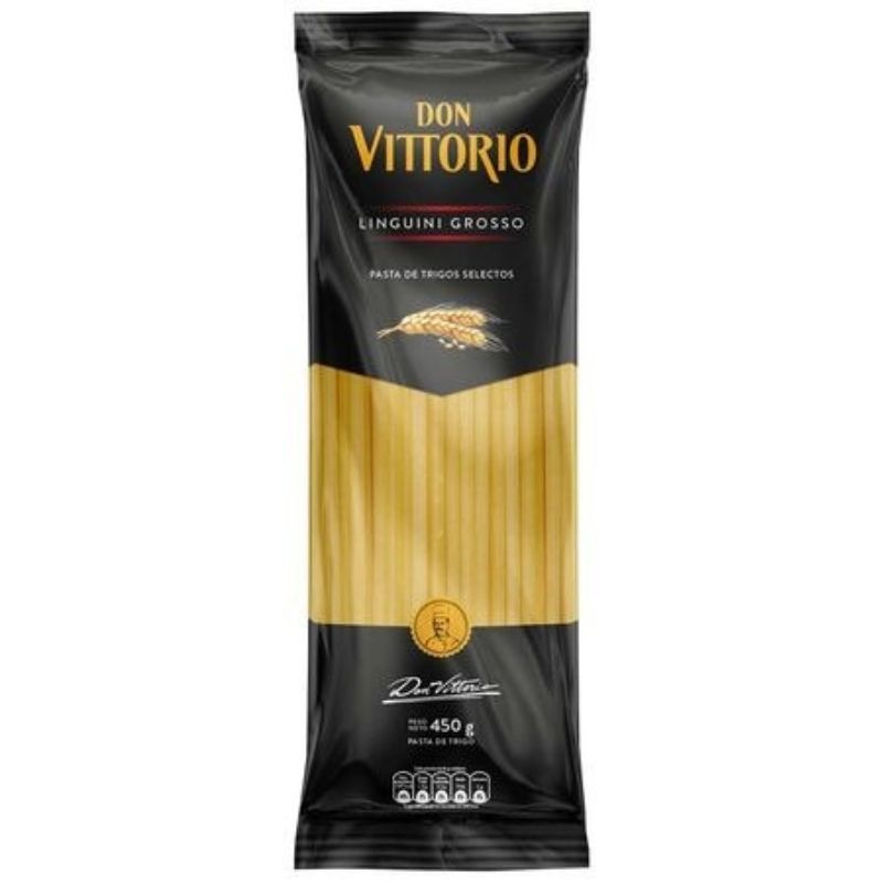 Linguini Grosso DON VITTORIO 450g Compra Linguini Grosso Don Vittorio 450g en Grillo Market Cajamarca