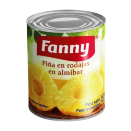 PIÑA EN RODAJAS FANNY 567 GR