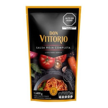 Compra Salsa Roja Don Vittorio X 400g en Grillo Market Cajamarca