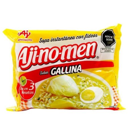 Compra Sopa Instantanea Aji No Men Sabor Gallina Bolsa 80 G 1 en Grillo Market Cajamarca
