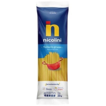Compra Tallarin Grueso Nicolini 450g en Grillo Market Cajamarca