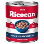 Comida para Perros “RICOCAN” Adulto Todas las Razas Cordero y Arroz Lata 290g