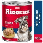 Compra Comida Para Perros Ricocan Adultos Pate Con Cordero Lata 330g en Grillo Market Cajamarca