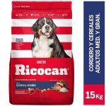 Compra Comida Para Perros Ricocan Adultos Razas Medianas Y Grandes Cordero Y Cereales Bolsa 15kg en Grillo Market Cajamarca