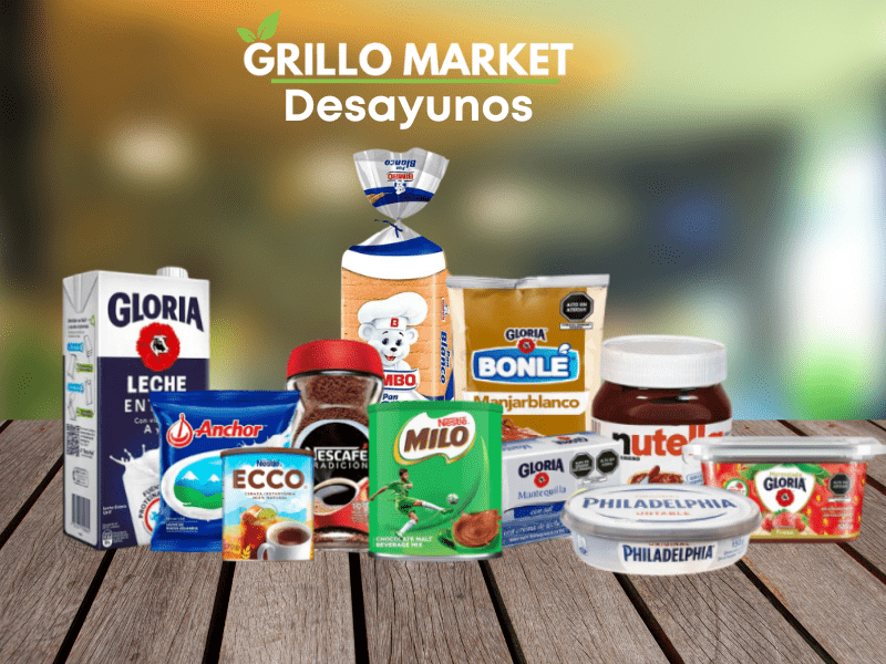 Compra Desayunos Grillo Market 1 en Grillo Market Cajamarca