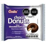 Galletas Choco Donuts Sabor a Chocolate con Leche “COSTA” Paquete 6un