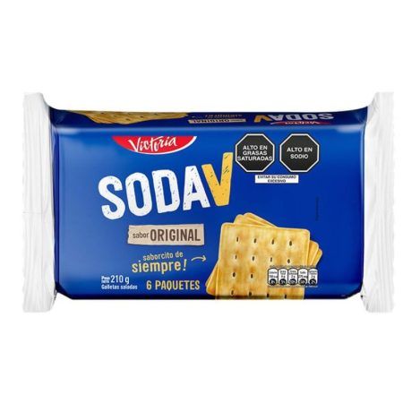 Compra Galletas De Soda Soda V Paquete X6un en Grillo Market Cajamarca