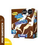 Helado Sandwich Mini Sabor Vainilla 10un
