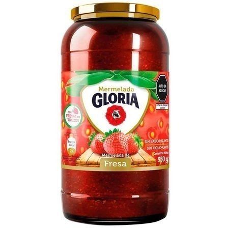 Compra Mermelada Fresa Gloria Frasco 950g en Grillo Market Cajamarca