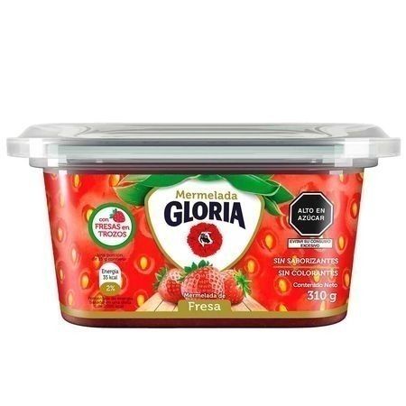 Compra Mermelada Fresa Gloria Pote 310g en Grillo Market Cajamarca