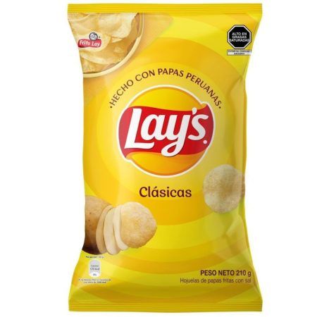 Compra Papas Clasicas Lays X210g en Grillo Market Cajamarca