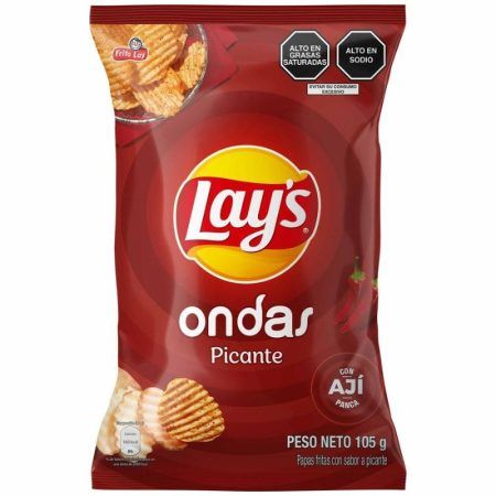Compra Papas Ondas Picantes Lays X105g en Grillo Market Cajamarca