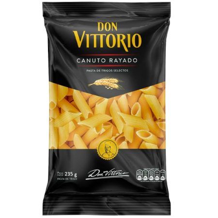 Compra Pasta De Trigo Canuto Rayadodon Vittorio X 225gr en Grillo Market Cajamarca
