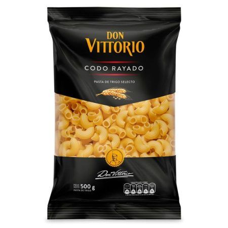 Compra Pasta De Trigo Codo Rayado Don Vittorio X 225gr en Grillo Market Cajamarca