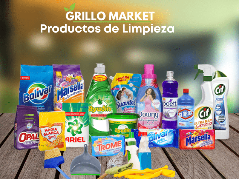 Compra Productos De Limpieza Grillo Market en Grillo Market Cajamarca