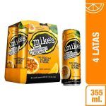 Compra Ready To Drink Rtd Mikes Hard Passion Fruit Lata 350ml Paquete 4un en Grillo Market Cajamarca