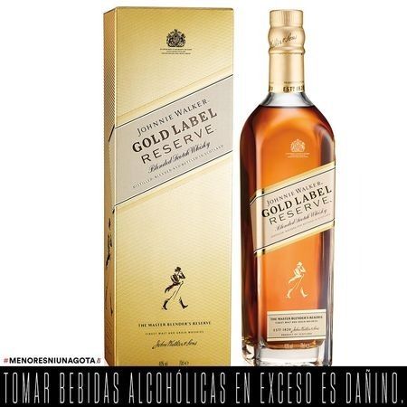 Compra Whisky Johnnie Walker Gold Label Reserve Botella 750ml en Grillo Market Cajamarca