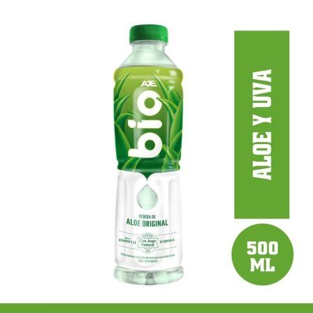 Bebida Bio Aloe Uva Botella 500ml