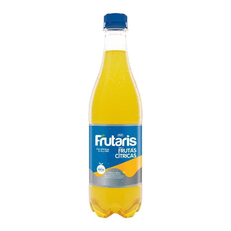 Bebida Frutaris Sabor Frutas Cítricas Botella 500ml Bebida Frutaris Sabor Frutas Cítricas Botella 500ml
