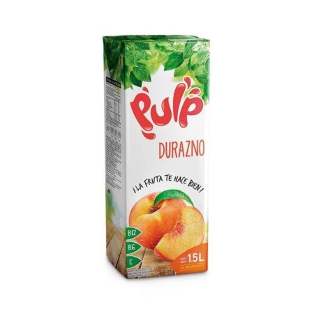 Bebida Pulpa de Durazno Caja 1.5 L