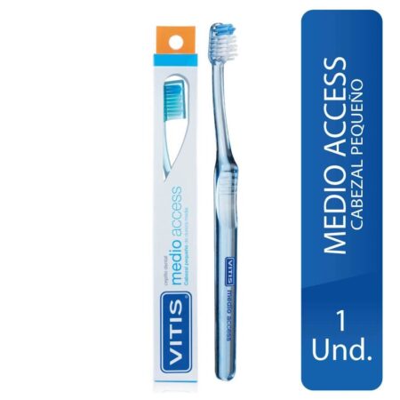 Compra Cepillo Dental Vitis Access Medio en Grillo Market Cajamarca
