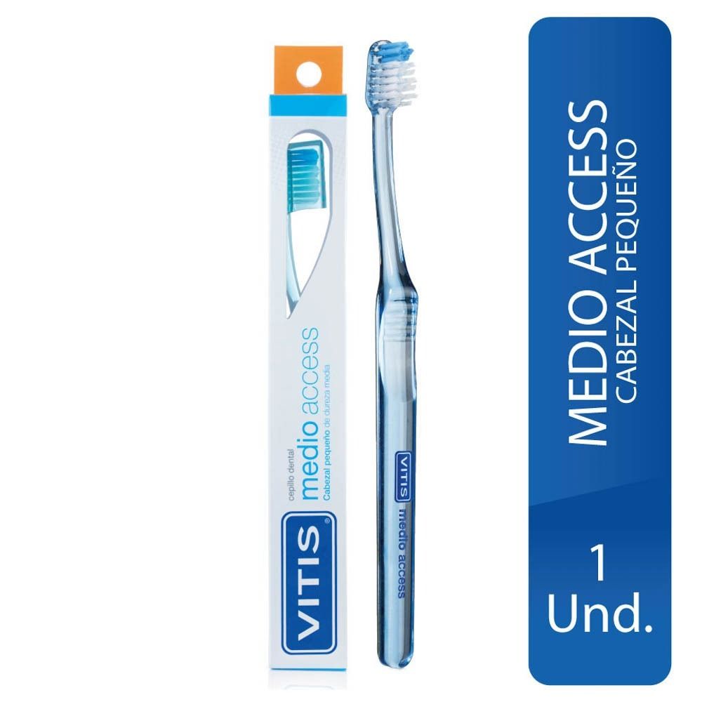 Cepillo Dental Vitis Access Medio Compra Cepillo Dental Vitis Access Medio en Grillo Market Cajamarca