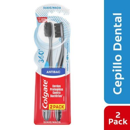 Compra Cepillo De Dientes Colgate 360° Antibacterial en Grillo Market Cajamarca
