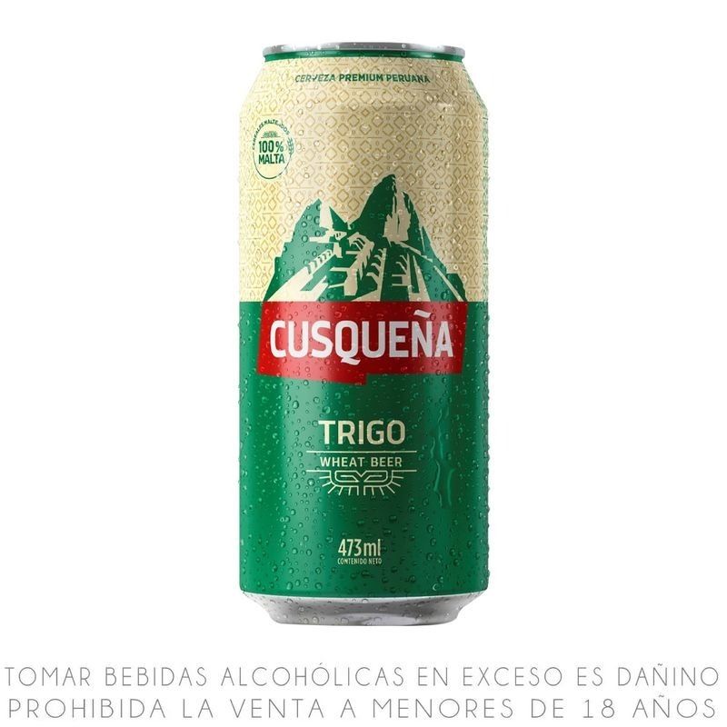 Cerveza Cusqueña Trigo Lata 473ml Cerveza Cusqueña Trigo Lata 473ml