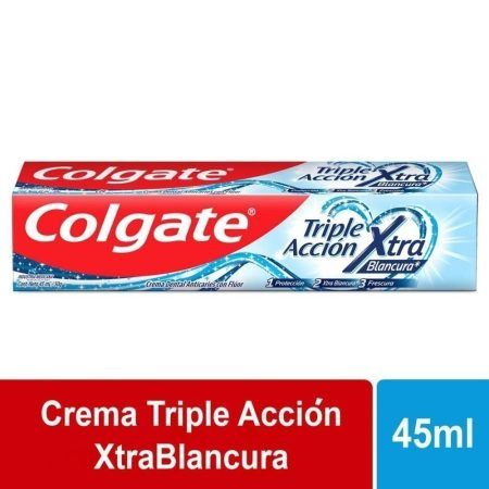Compra Crema Dental Colgate Triple Accion Extra Blancura en Grillo Market Cajamarca