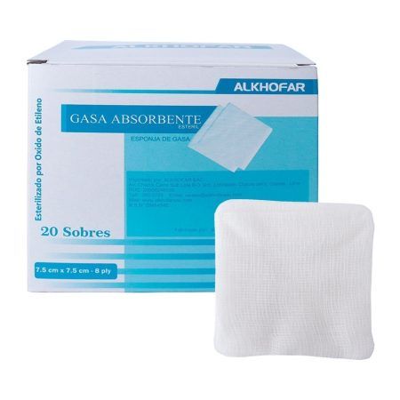 Compra Gasa Absorbente Esteril 7.5 X7.5cm Und en Grillo Market Cajamarca