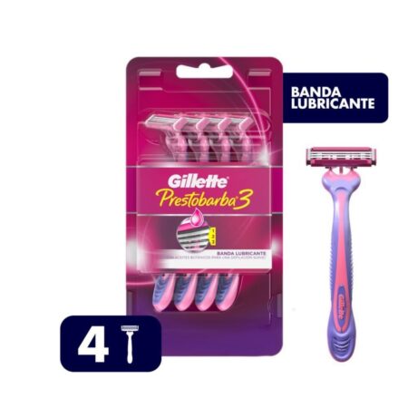 Compra Maquinas Para Afeitar Gillette Prestobarba3 en Grillo Market Cajamarca