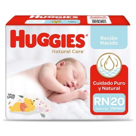 Compra Panal Recien Nacido Huggies Natural Care en Grillo Market Cajamarca