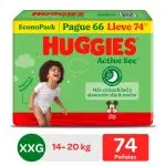 Compra Panales Huggies Bigpack Active Sec Talla Xxg en Grillo Market Cajamarca