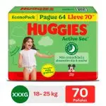 Pañales Huggies Bigpack Active Sec Talla XXXG