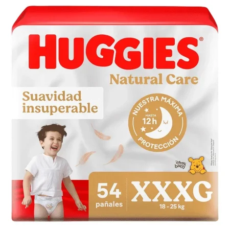 Compra Panales Huggies Bigpack Natural Care Xxxg en Grillo Market Cajamarca