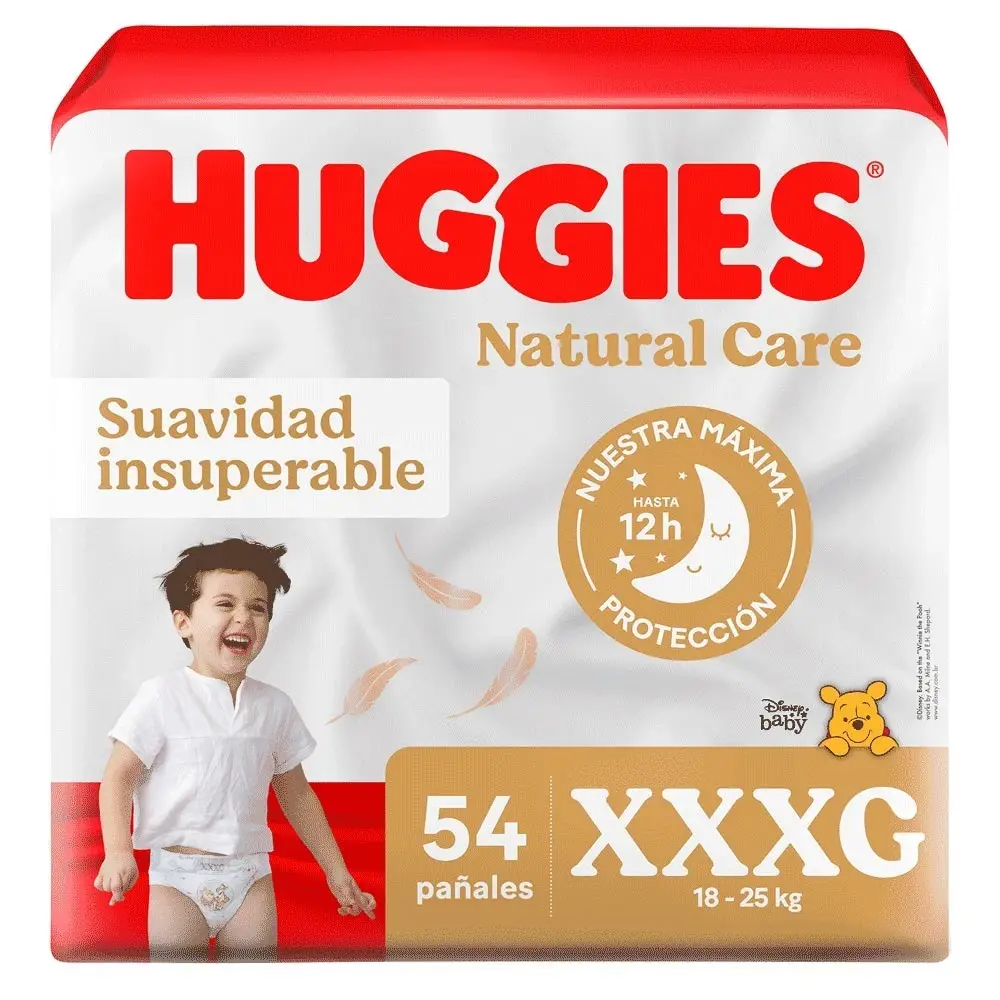 Pañales Huggies Bigpack Natural Care XXXG Compra Panales Huggies Bigpack Natural Care Xxxg en Grillo Market Cajamarca