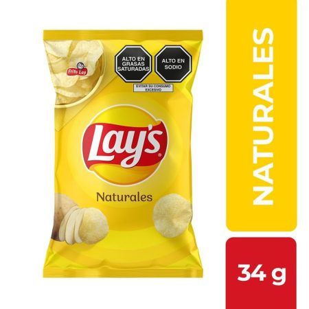 Papas Fritas Lay's Naturales 34g