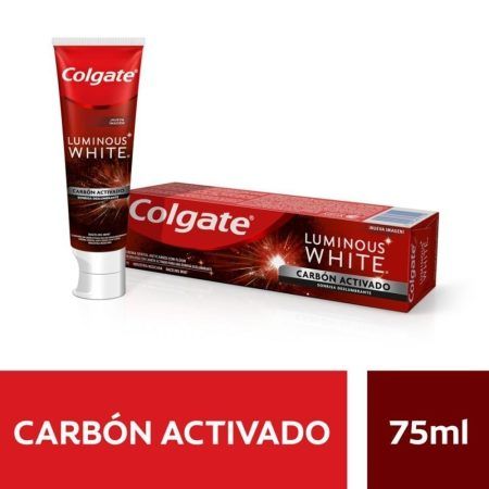 Compra Pasta Dental Colgate Luminous Whitecarbon en Grillo Market Cajamarca