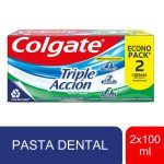 Compra Pasta Dental Colgate Triple Accion 2u en Grillo Market Cajamarca