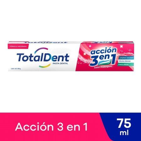 Compra Pasta Dental Totaldent Accion 3 En 1 en Grillo Market Cajamarca