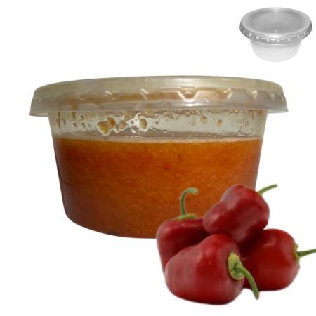 Rocoto Licuado Rojo en taper x 200g