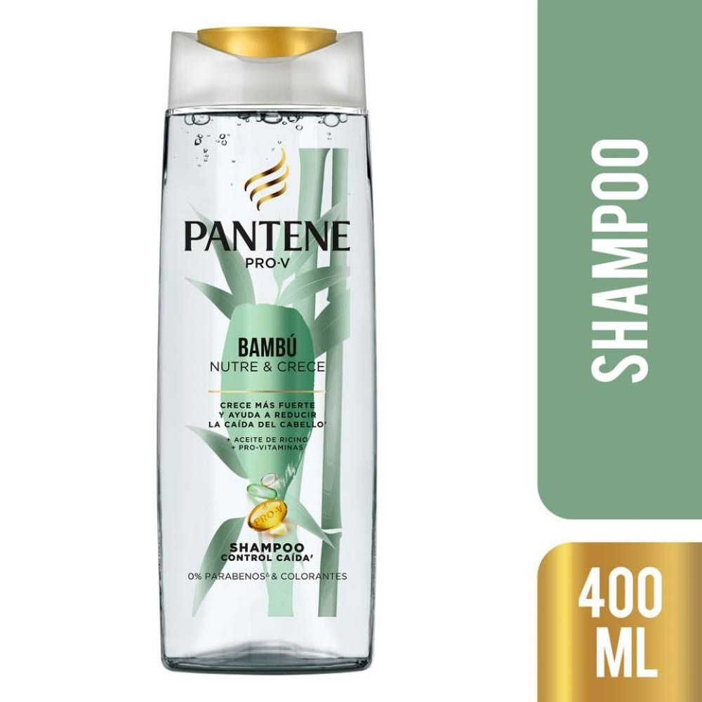 Shampoo Pantene Pro-V Bambú Nutre & Crece Compra Shampoo Pantene Pro V Bambu Nutre Crece en Grillo Market Cajamarca