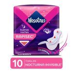 Compra Toalla Higienica Nosotras Rapisec Buenas Noches Invisible en Grillo Market Cajamarca