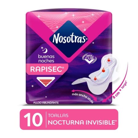 Compra Toalla Higienica Nosotras Rapisec Buenas Noches Invisible en Grillo Market Cajamarca