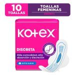 Toallas Higiénicas Kotex Cuidado Avanzado 10